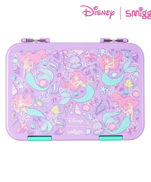 Smiggle mermaid Happy Medium Bento 758 ML Lunchbox | Leakproof